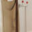 Walnut Coat Rack with Wheels Multi-functional