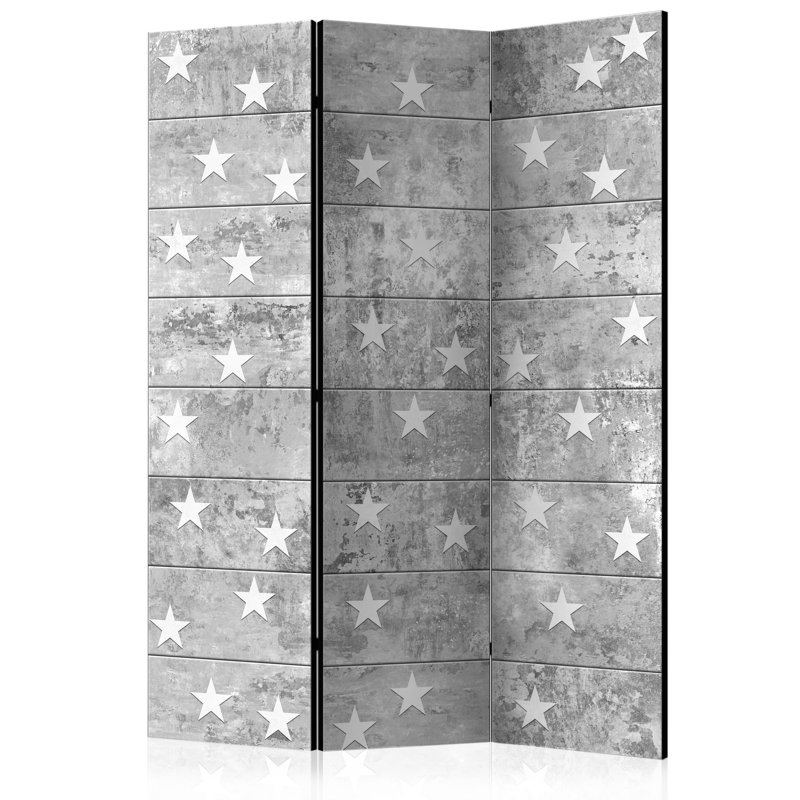 Stars on Concrete Room Divider, 3