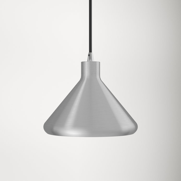 Schultz Single Light Metal Dimmable Pendant
