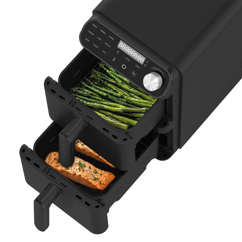 Hamilton Beach 11L XXL Dual Stack 2 Drawer Air Fryer