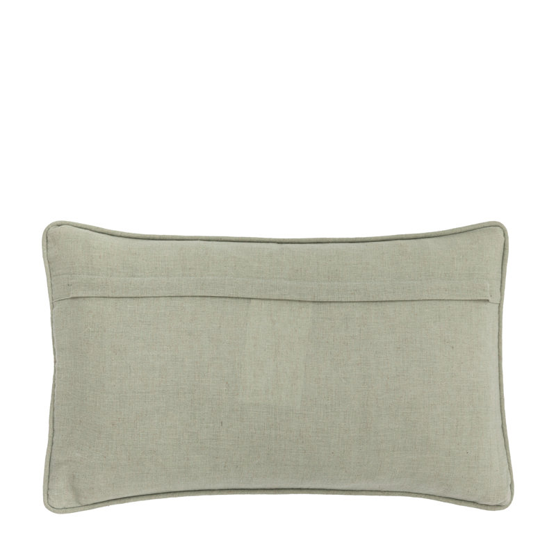 Floral Green Square Cushion