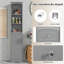 Freestanding Linen Cabinet-96470840