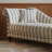 Simple curved stripe design chaise longue