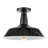 Camila 14" 1-Light Classic Industrial Indoor/Outdoor Iron LED Semi Flush Mount-767851261