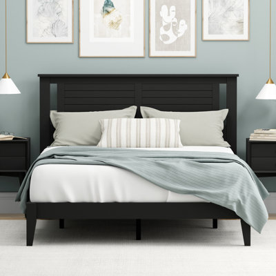 Canton Solid Wood  Platform Bed