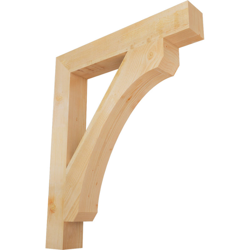 Support pour scie brute l 6 po x P 40 po x H 48 po Leg Douglas, Sapin de Douglas, H 48 po x l 6 po x P 40 po, Scié brut