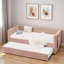 Lit de jour Diamond Grid Velvet-112704438