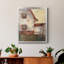 Toile encadrée de qualité supérieure Sunlit Barn I - prête à être accrochée-432608965-432608964