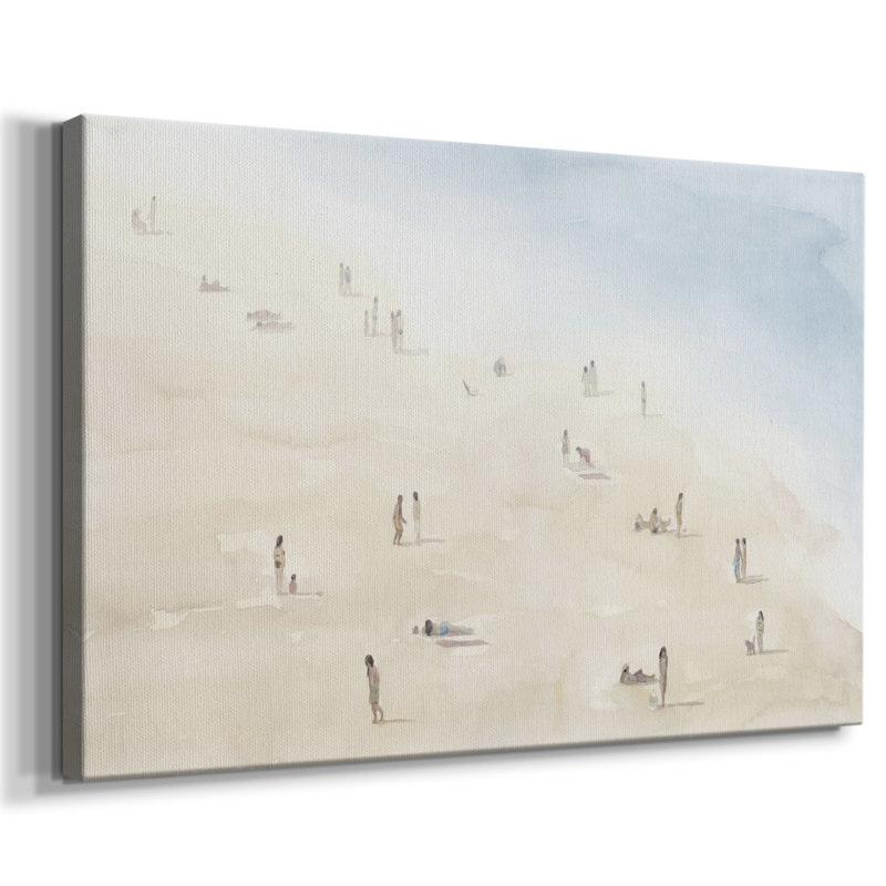 Beach Goers III -Galery Enveloppé Cavas, 40 x 60