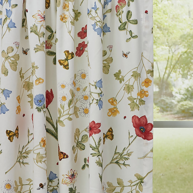  Étages festonnés de fleurs sauvages - L 24 po, L 72 po x L 24 po