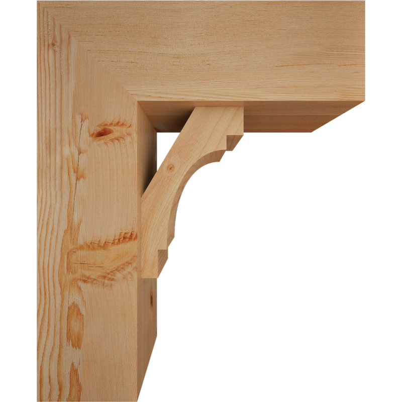 Support Merced Block avec support décalé, 22 X 18, Sapin Douglas de l 7 1/2 (lisse)