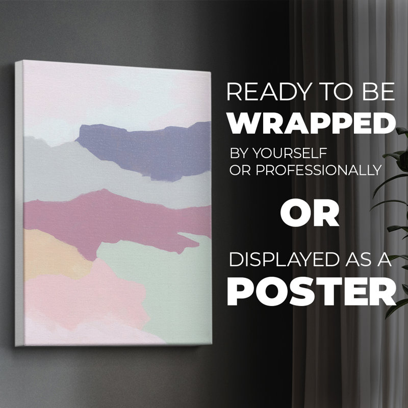 Desert Prism I -Canvas Print Only - NOT FRAMED, 27" H x 18" W