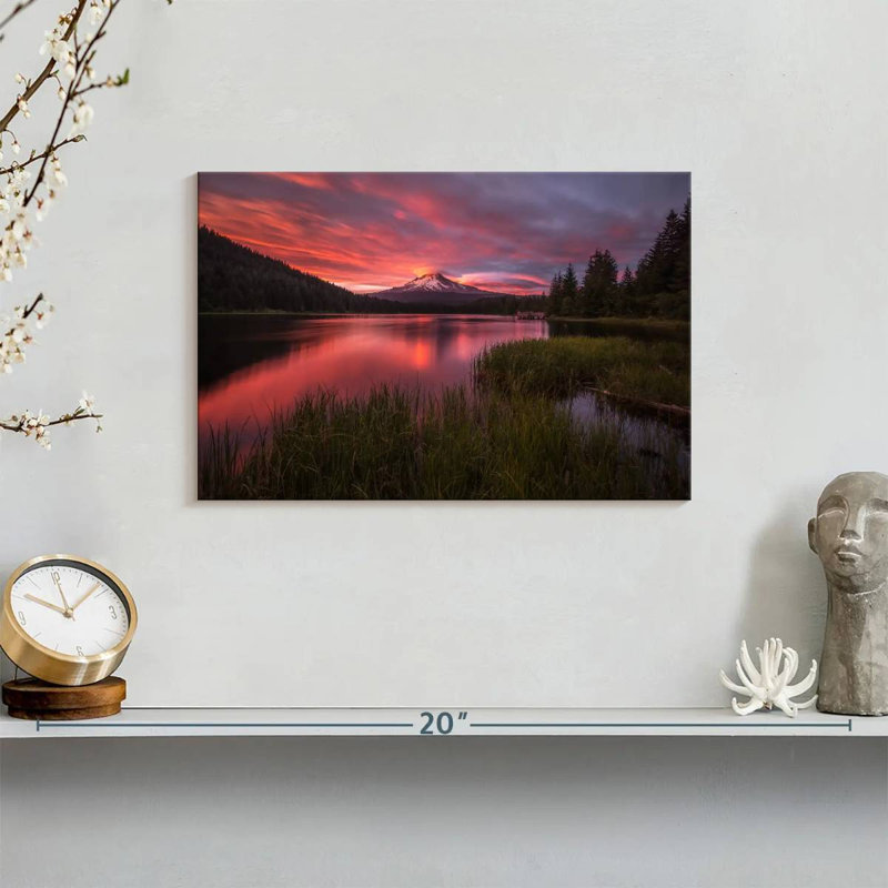 Alvord Hood Mountain Sunrise, 8" H x 12" W