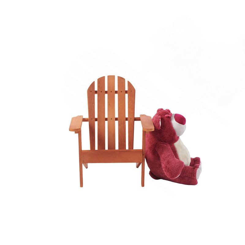 Natural Cedar Kids Adirondack Chair Indoor Outdoor Use