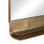 Metal Rectangle Mirror with Shelves