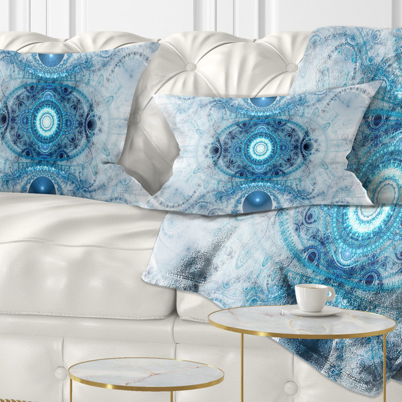 Abstract Reversible Throw Pillow