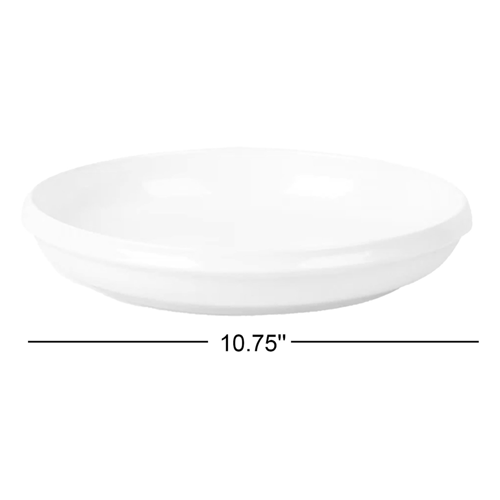 Verso 11" Porcelain Dinner Plate