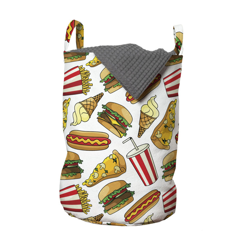 Fabric Laundry Bag with Handles
