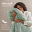 Ensembles de literie floraux romantiques, tricot de polyester jersey, style chalet confortable pour toutes les saisons