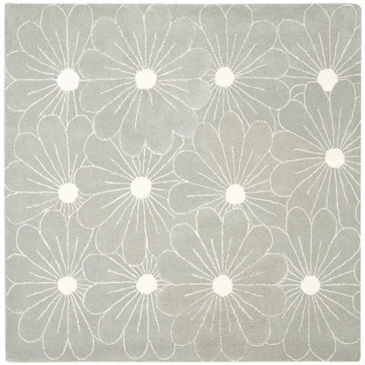 Avayah Soho Hand Tufted Wool And Viscose Floral Rug