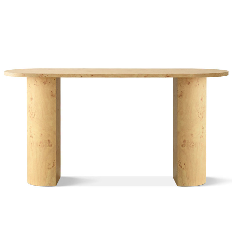 Burl Wood 60” Desk
