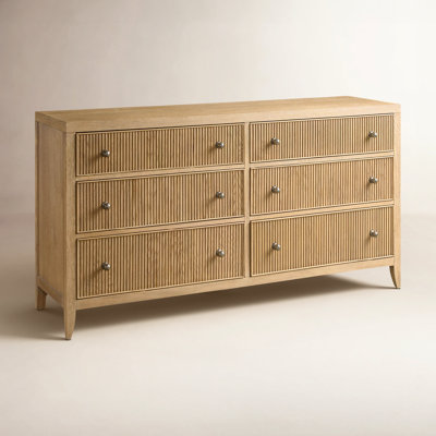 Caterina 68" Oak Double Dresser