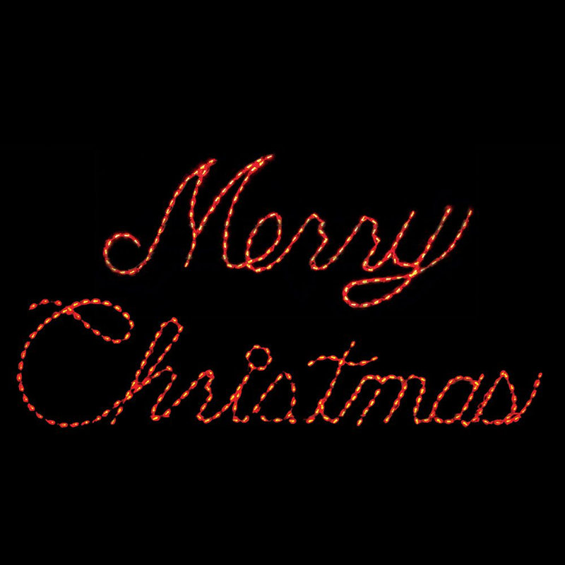 Joyeux noël à lumière del, Rouge
