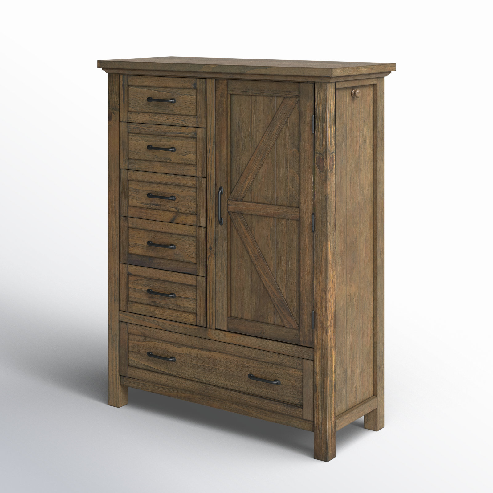 Aceline Armoire, Harvest Brown