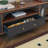 Elegant American style solid wood TV stand-107773414