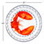 Coastal Round Enamelware Platter