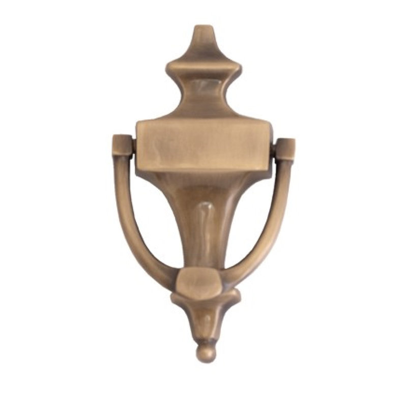 Brass Door Knocker, Antique Brass