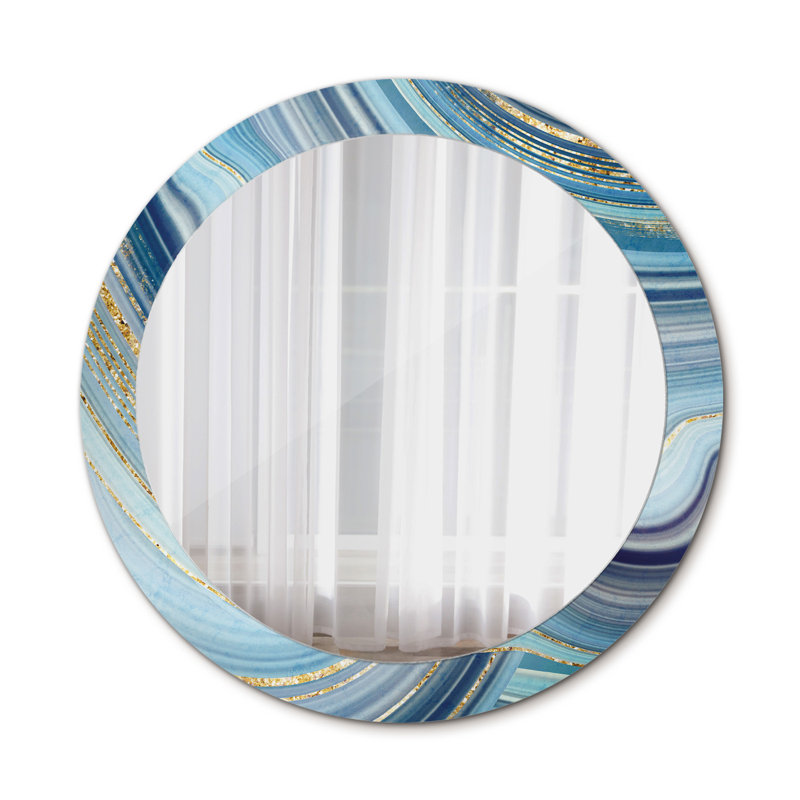 Huldar Glass Flat Wall Mirror