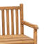Banc avec porte vidaXL brun 59,06 x 23,62 x 35,43 en bois de teck massif