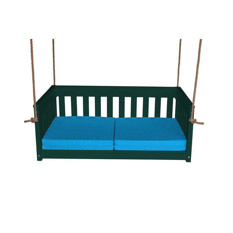 Balancelle Mission, Bleu clair, Vert gazon