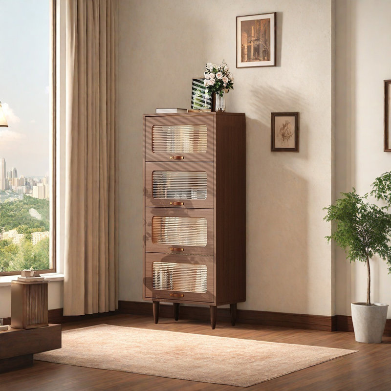 Carolyne, (4 Shelves) 58.5"H x 23.6"W x 13.8"D