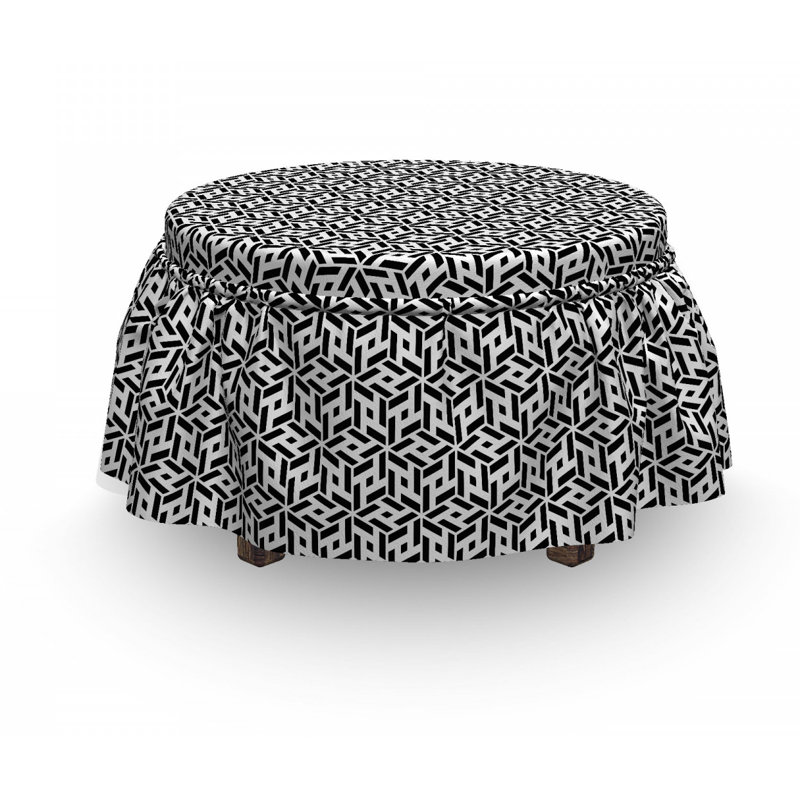 Housse pour repose-pieds de formulaires cubes