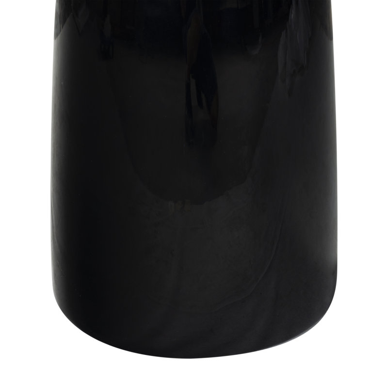 Darbonne Stephan Concrete Accent Table, Black