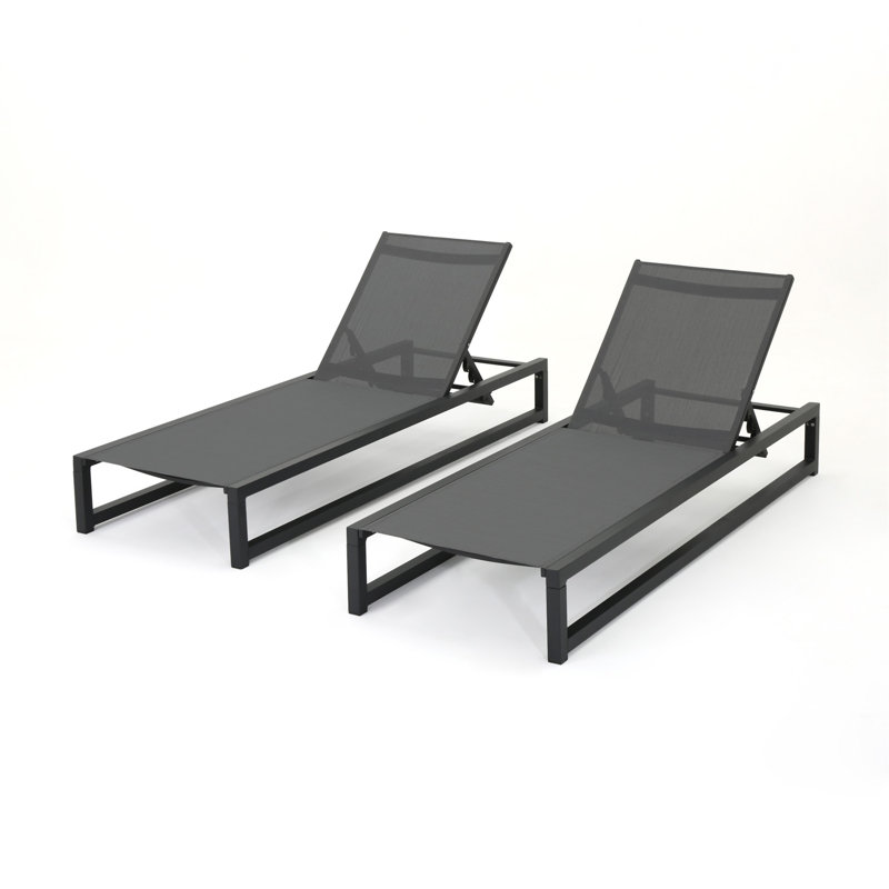 VENICE CHAISE LOUNGE, Gray, 2