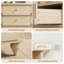 Commode 43,3 po avec tiroirs en bois Abson-1234817666