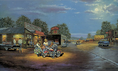 " Route 66 " by Dave Barnhouse