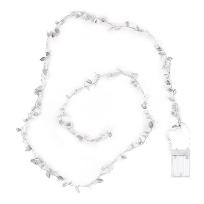 200cm Lighted Faux Garland with Lights