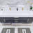 Glasgow 72'' Double Bathroom Vanity with Acrylic Top-53549779-74689579