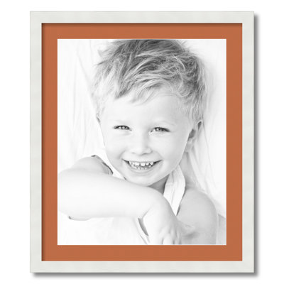 Wood Matte Picture Frame with Mat