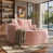 Velours côtelé rose