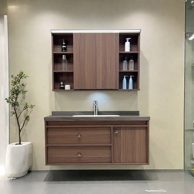Armoire de salle de bain moderne et luxueuse