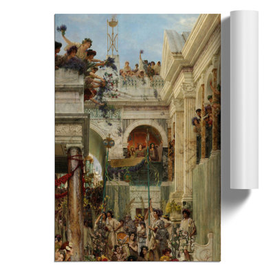 Spring by Lawrence Alma-Tadema - Unframed Painting