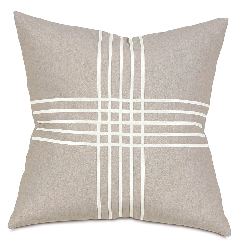 Square Pillow Cover & Insert, Greer Linen