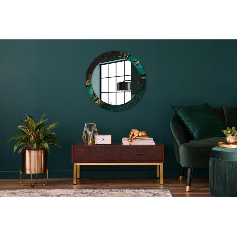 Huldar Glass Flat Wall Mirror