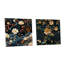 Astorga - Ensemble de 2 art mural en verre acrylique-103924400