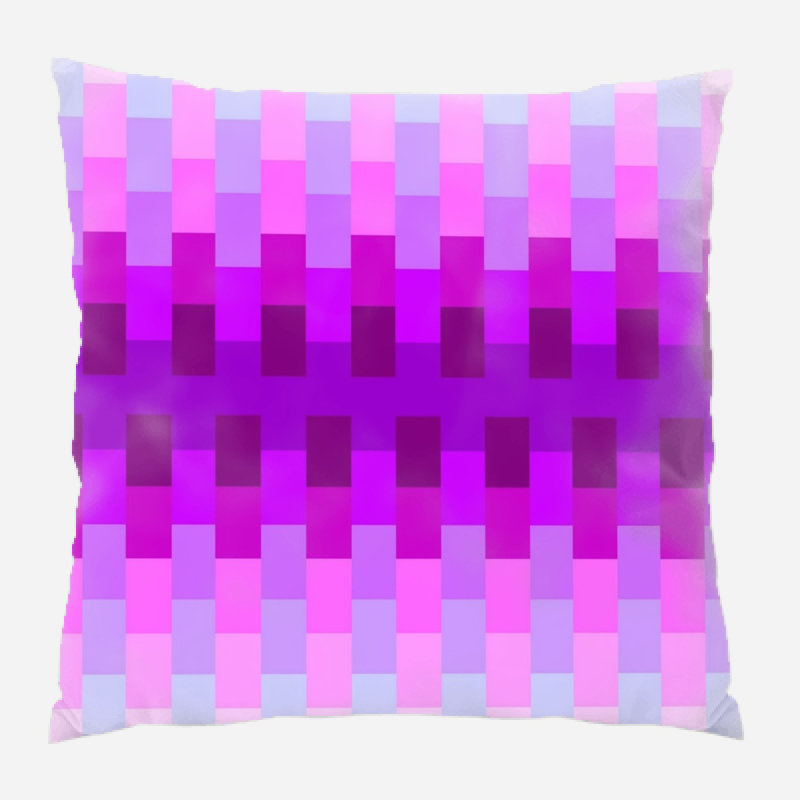 Coussin décoratif géométrique